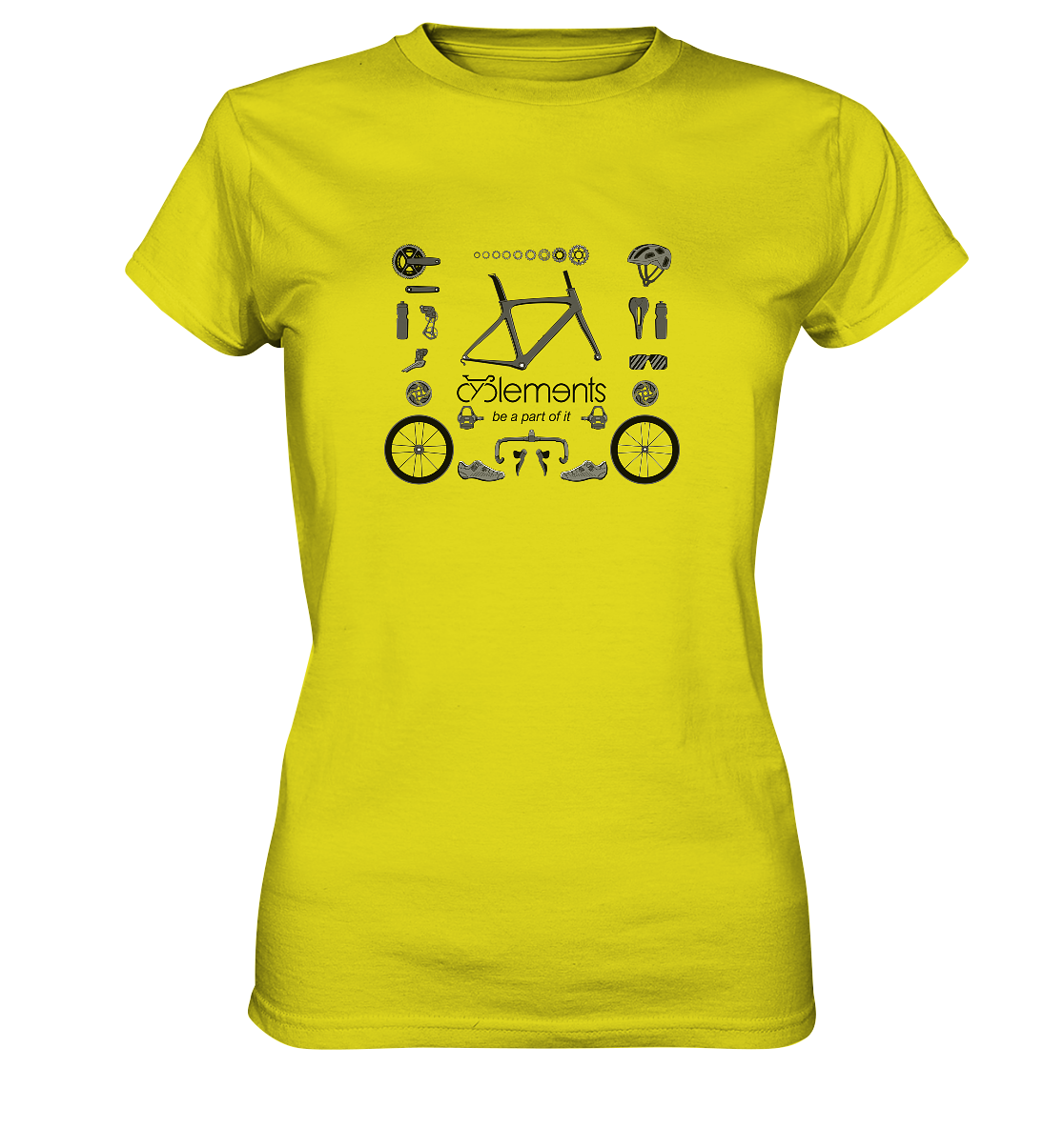 Be a part of it - Ladies Premium Shirt - Cyclements
