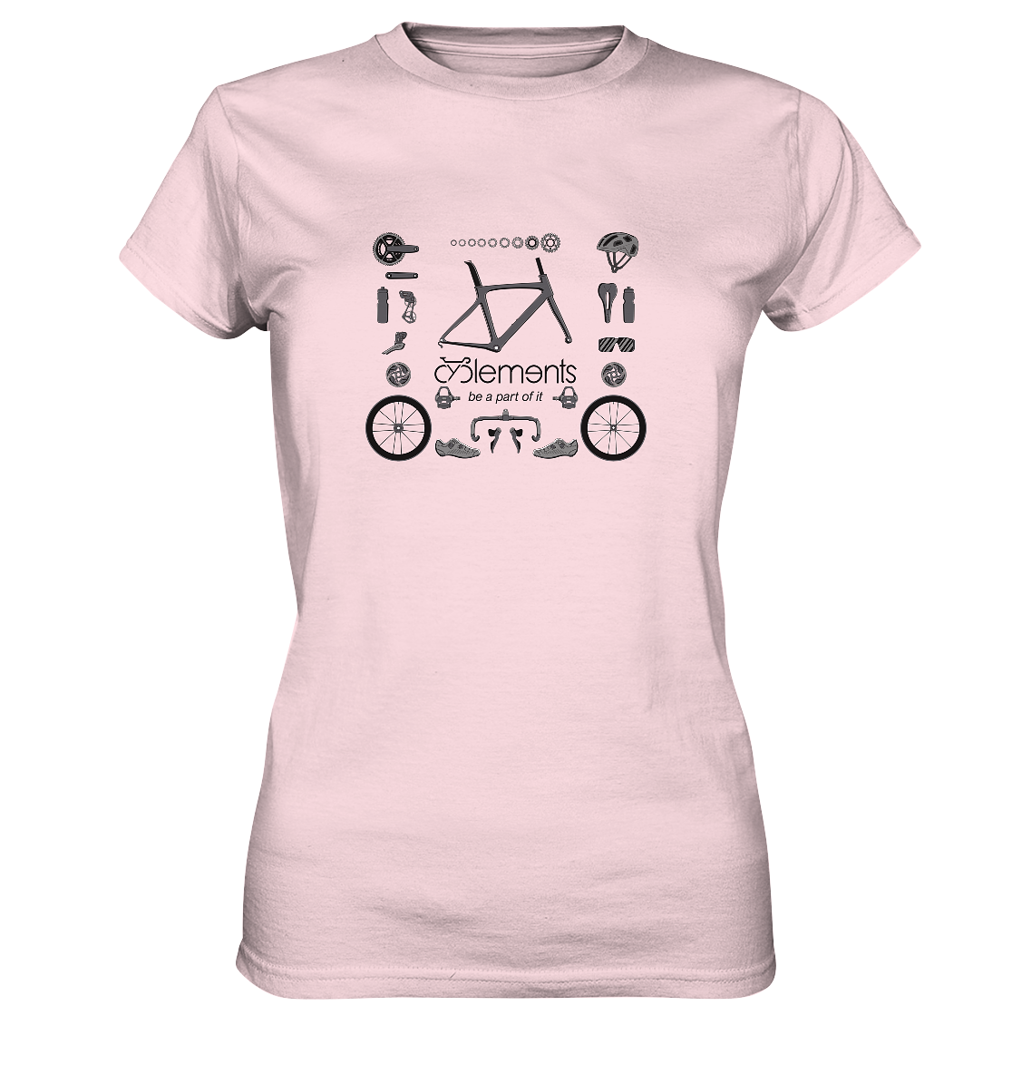 Be a part of it - Ladies Premium Shirt - Cyclements