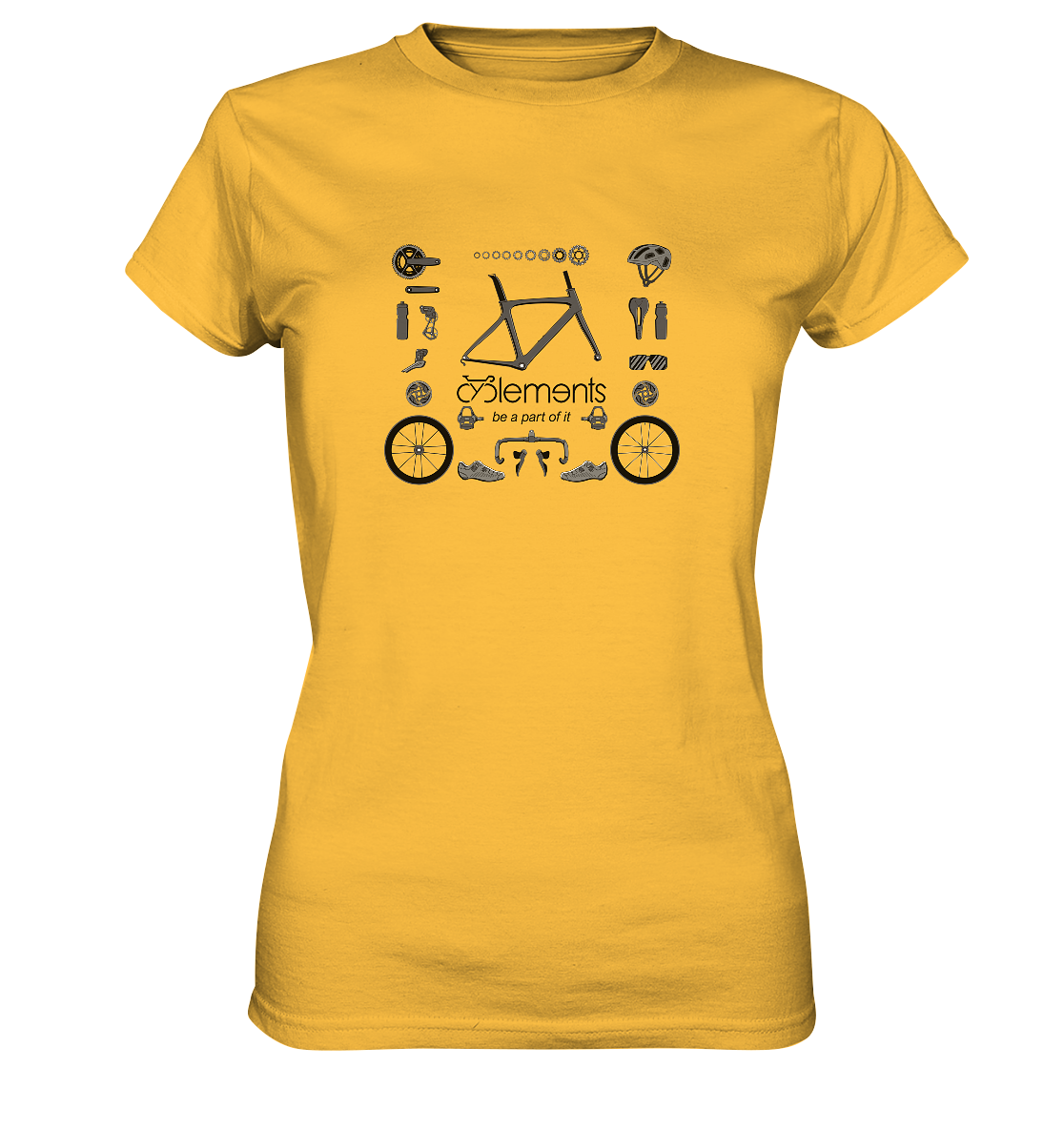Be a part of it - Ladies Premium Shirt - Cyclements