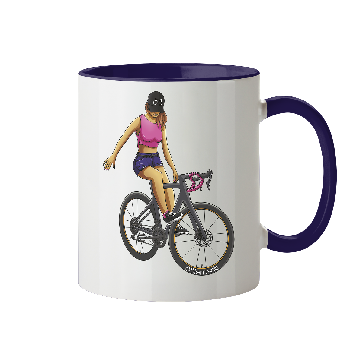 Track Stand - Tasse zweifarbig - Cyclements