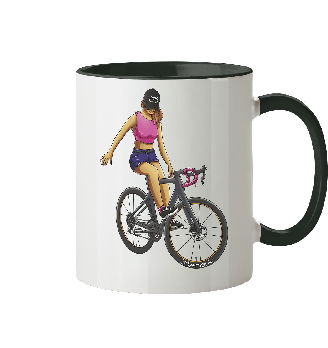 Track Stand - Tasse zweifarbig - Cyclements