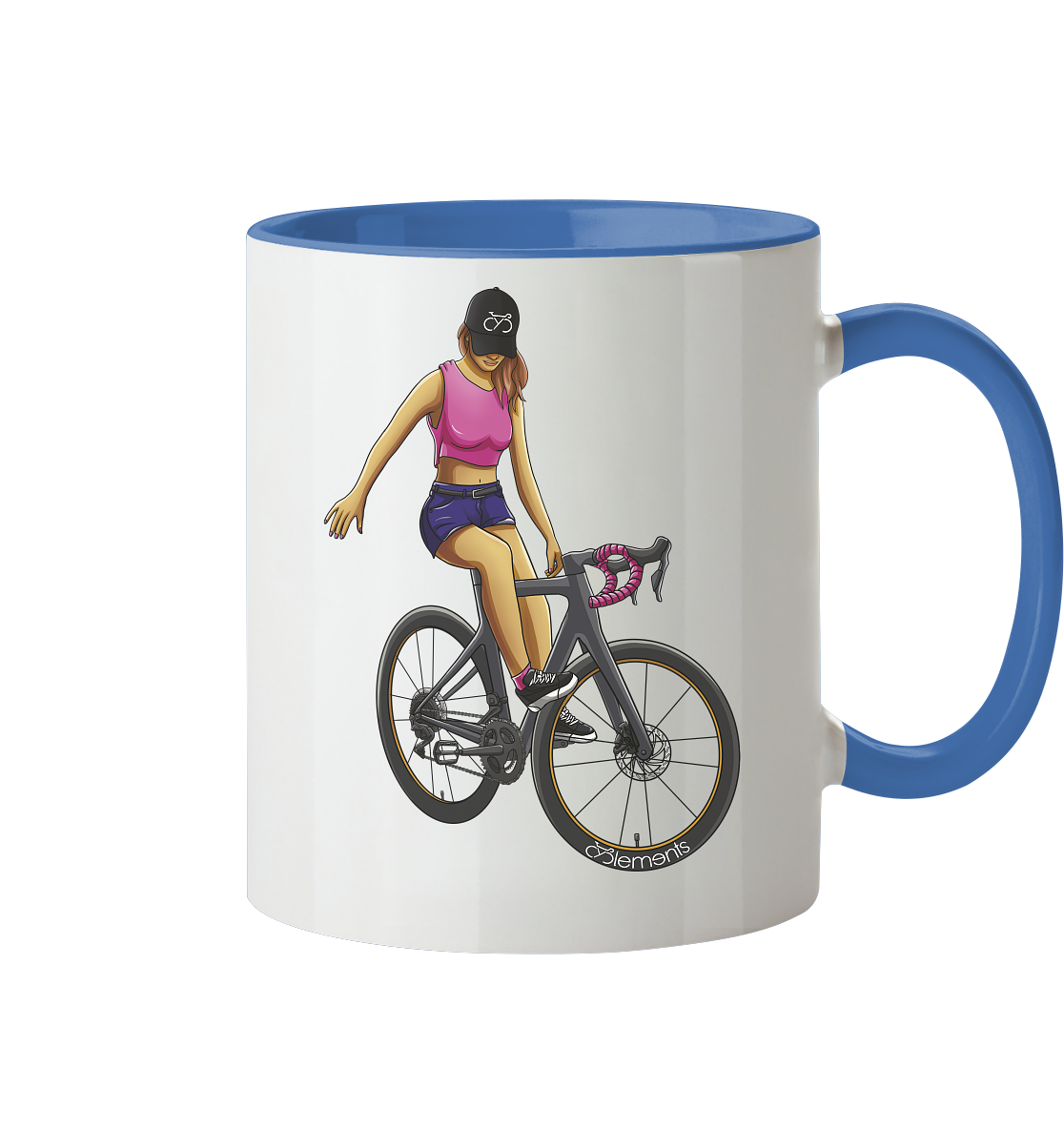 Track Stand - Tasse zweifarbig - Cyclements