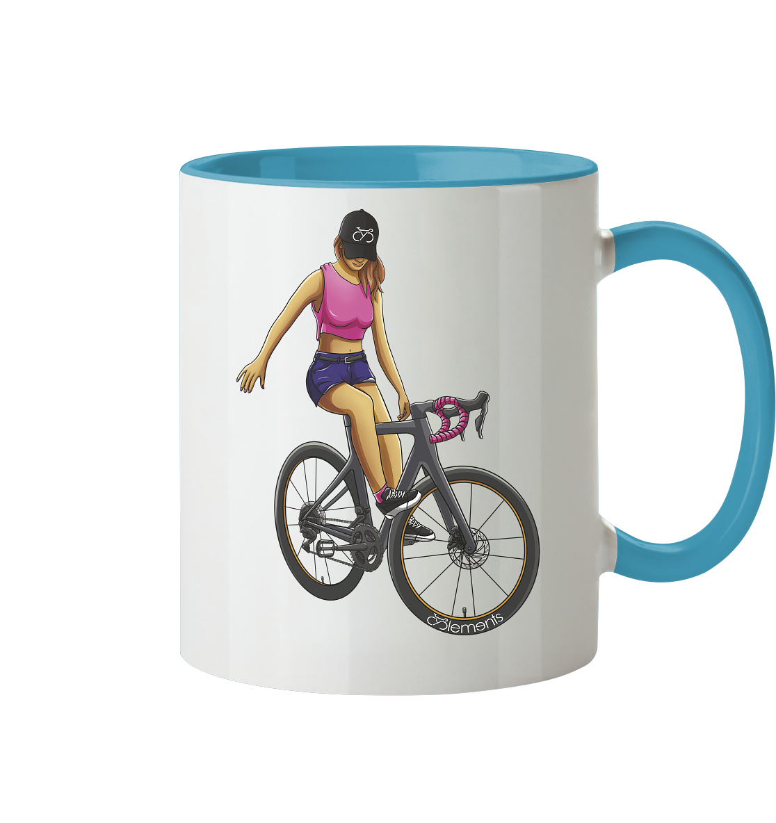 Track Stand - Tasse zweifarbig - Cyclements