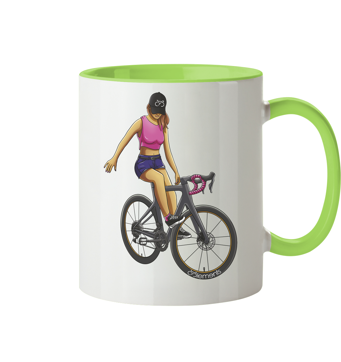 Track Stand - Tasse zweifarbig - Cyclements