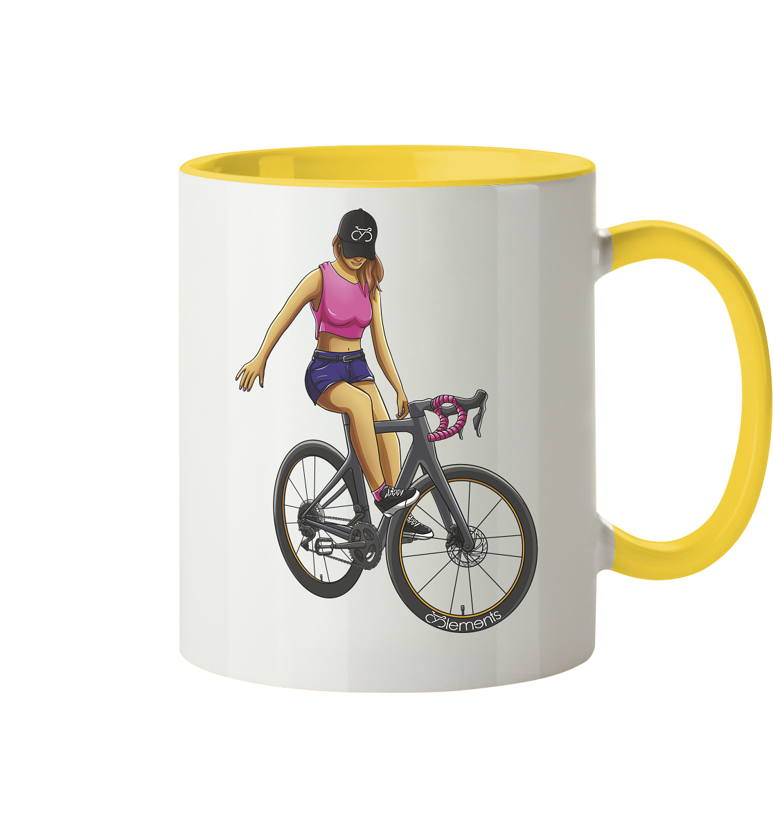 Track Stand - Tasse zweifarbig - Cyclements
