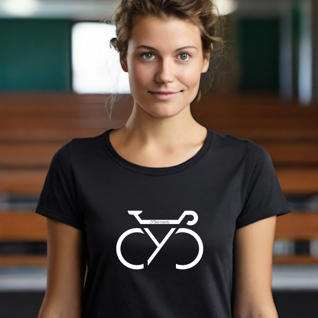 CYC Logo - Cyclements schwarzes T-Shirt