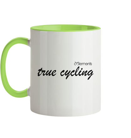 need money for bikes - Tasse zweifarbig - Cyclements