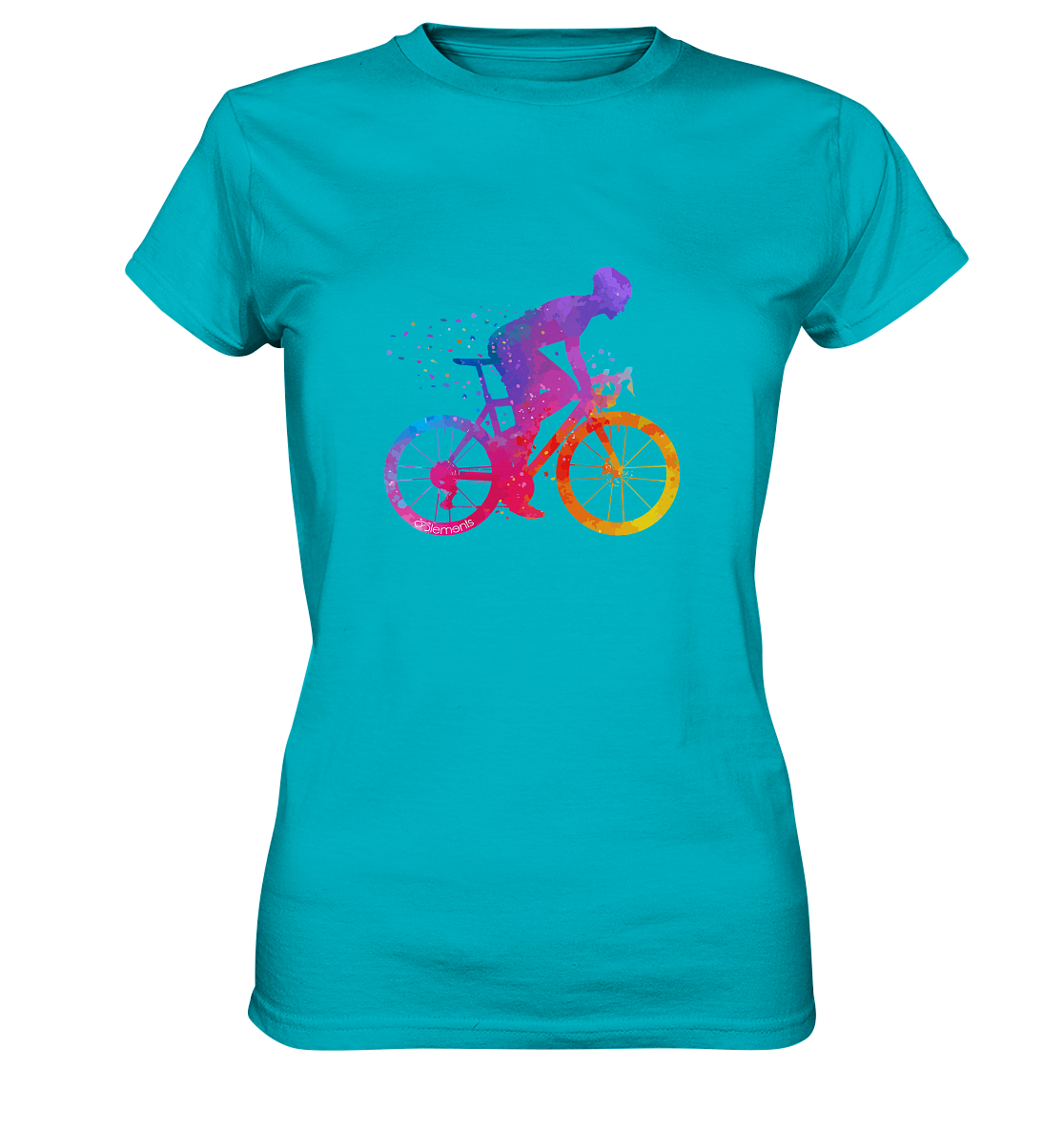 A ride full of colours - Ladies Premium Shirt - Cyclements