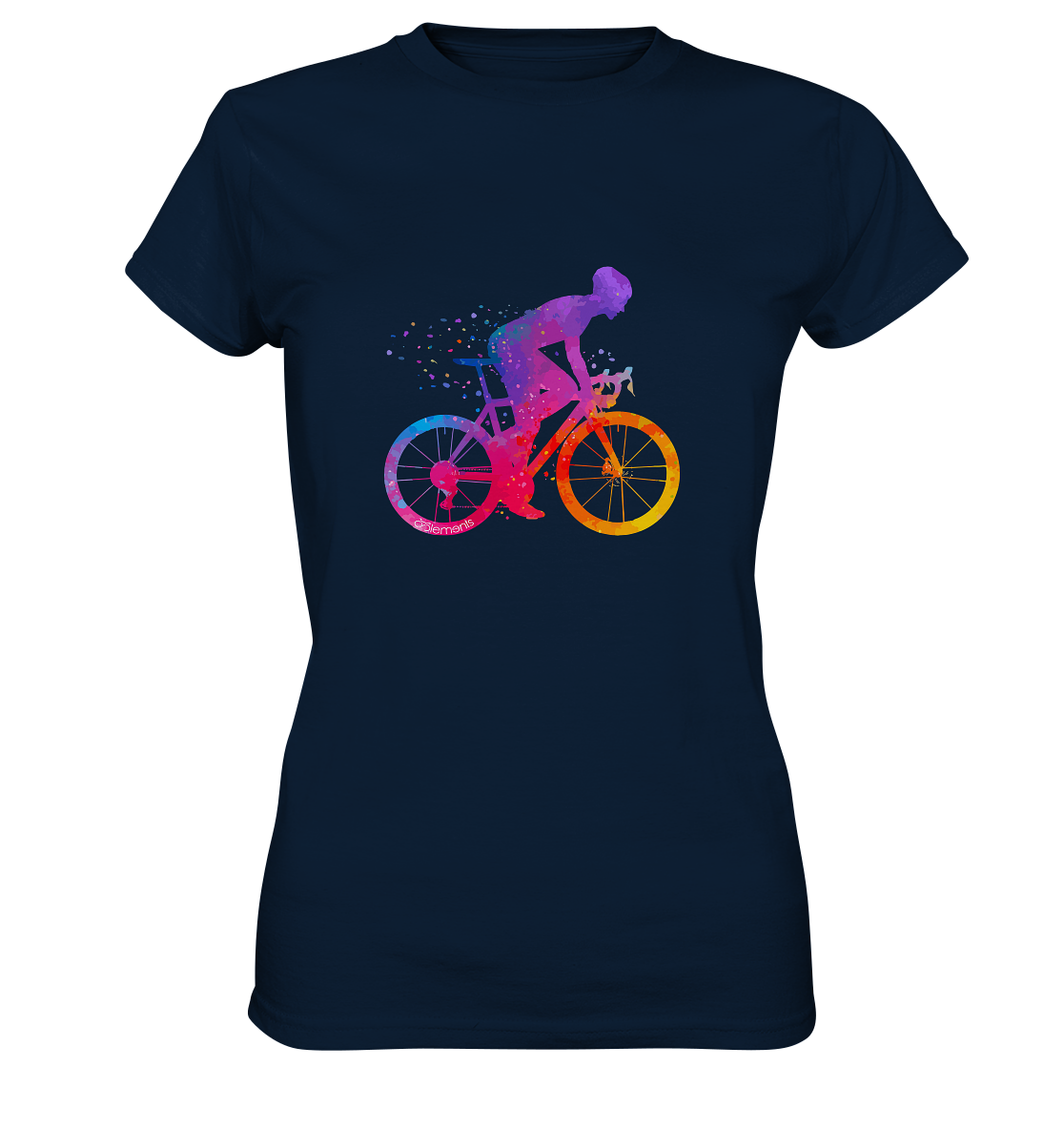 A ride full of colours - Ladies Premium Shirt - Cyclements