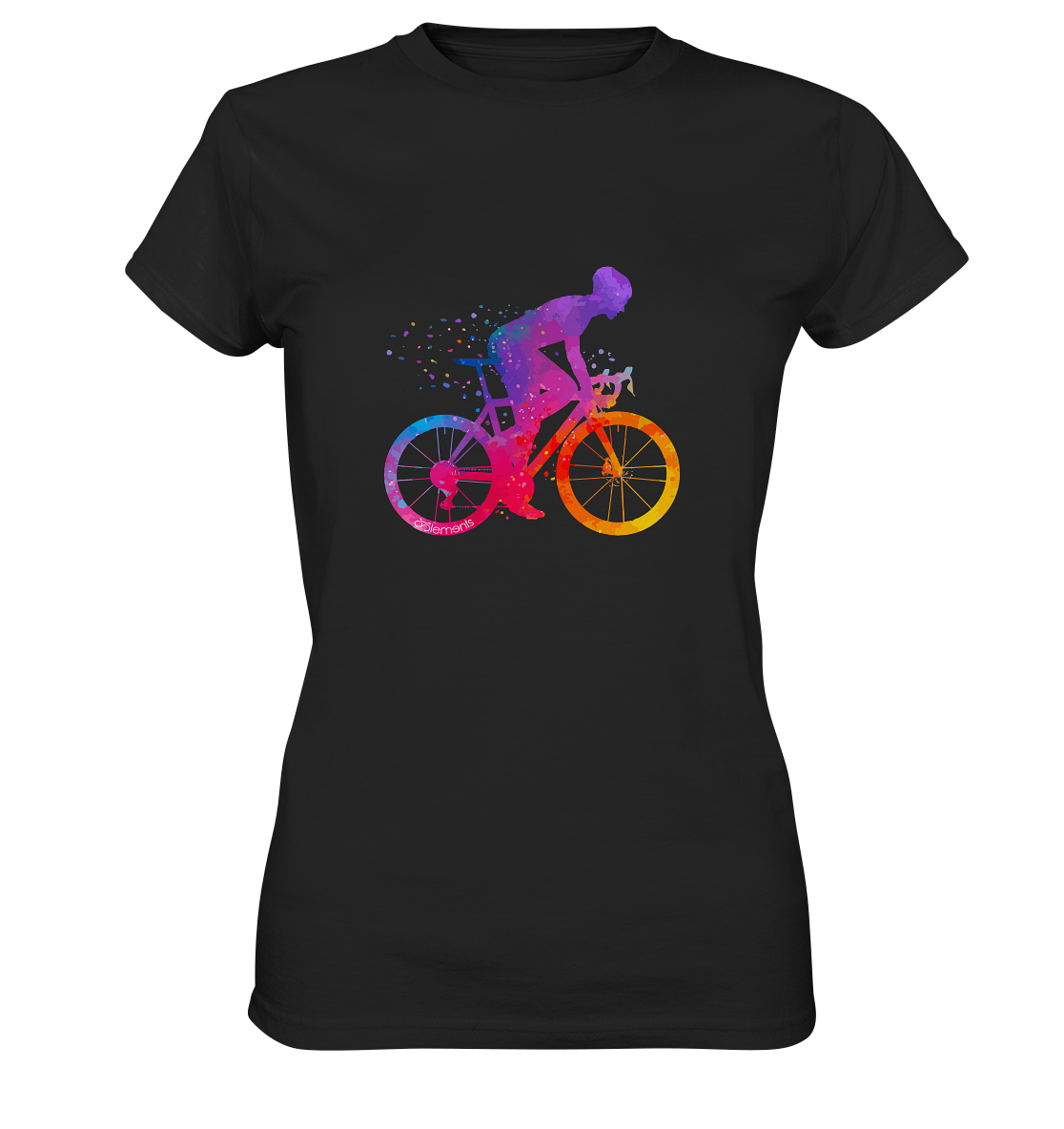 A ride full of colours - Ladies Premium Shirt - Cyclements