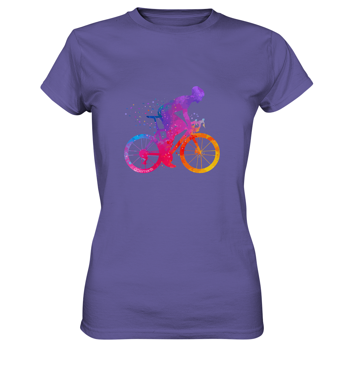 A ride full of colours - Ladies Premium Shirt - Cyclements