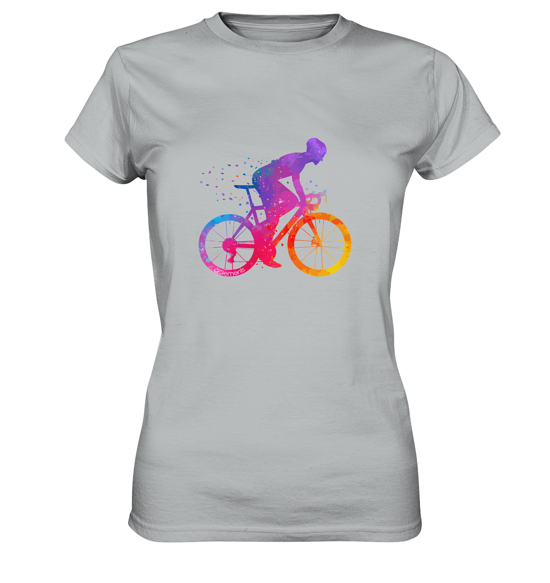 A ride full of colours - Ladies Premium Shirt - Cyclements