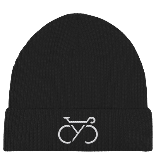 Bestickte CYC Beanie - Organic Fisherman Beanie - Cyclements