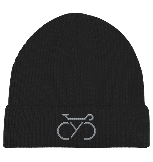 Bestickte CYC  Fisherman Beanie silber