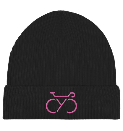 Bestickte CYC  Fisherman Beanie pink