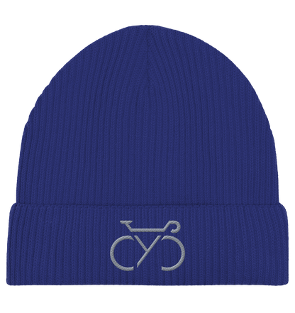 Bestickte CYC  Fisherman Beanie silber