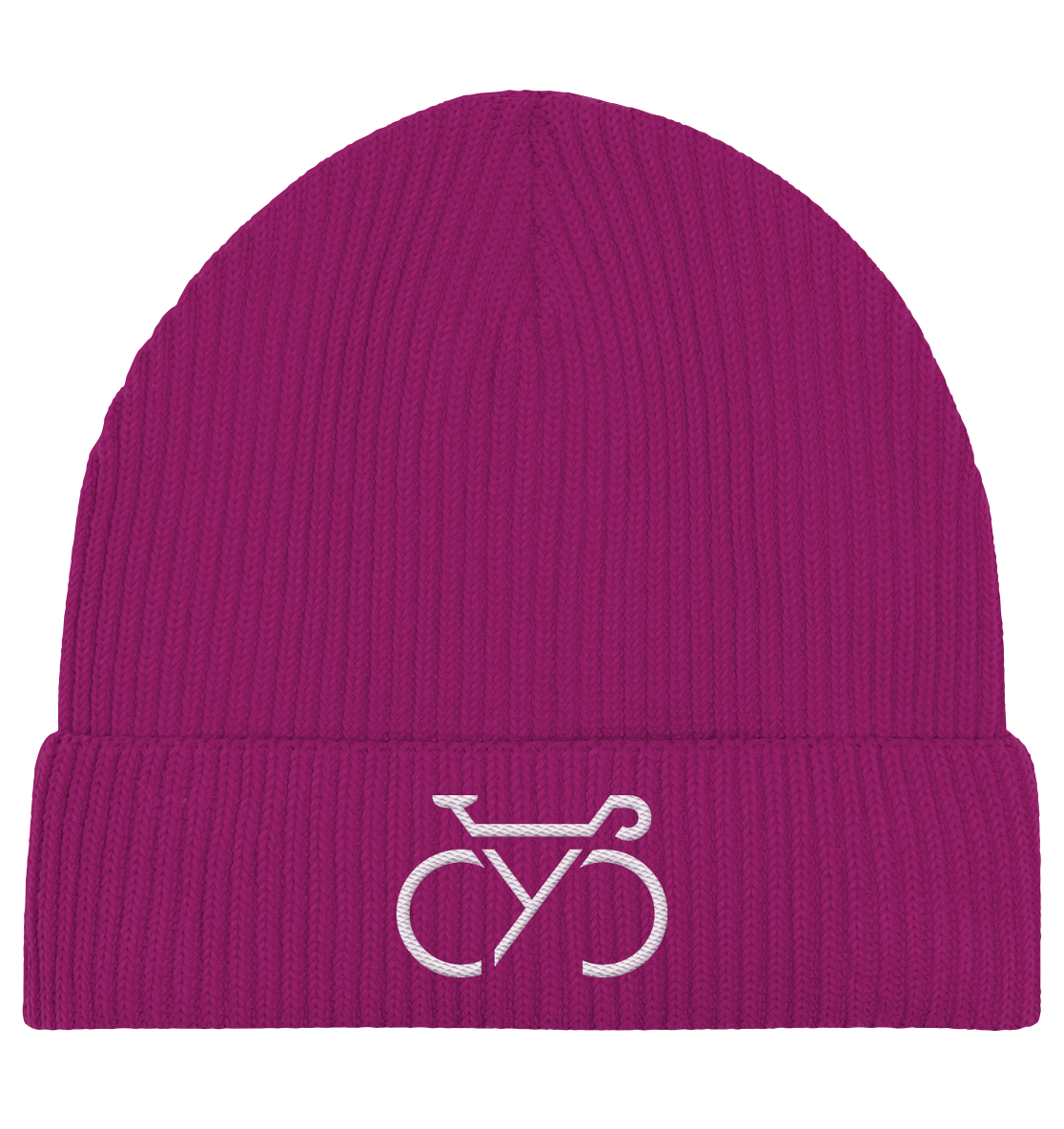 Bestickte CYC Beanie - Organic Fisherman Beanie - Cyclements