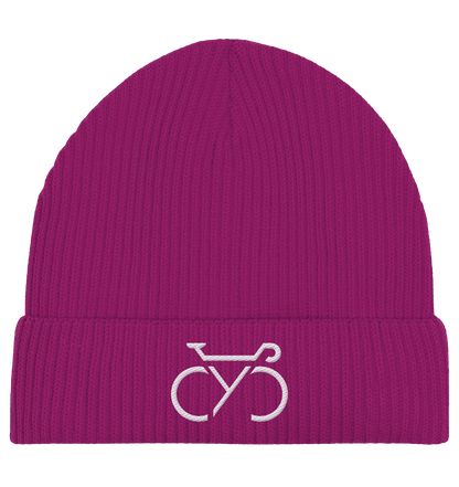 Bestickte CYC Beanie - Organic Fisherman Beanie - Cyclements