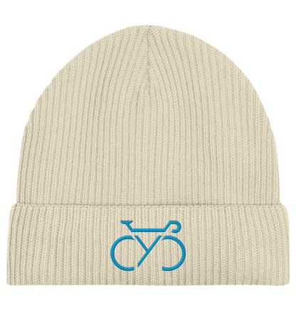 Bestickte CYC  Fisherman Beanie blue