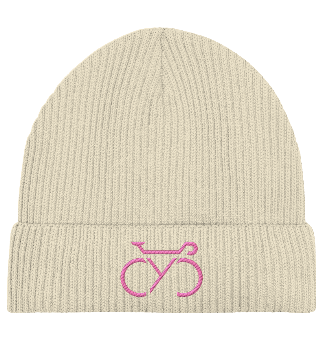 Bestickte CYC  Fisherman Beanie pink