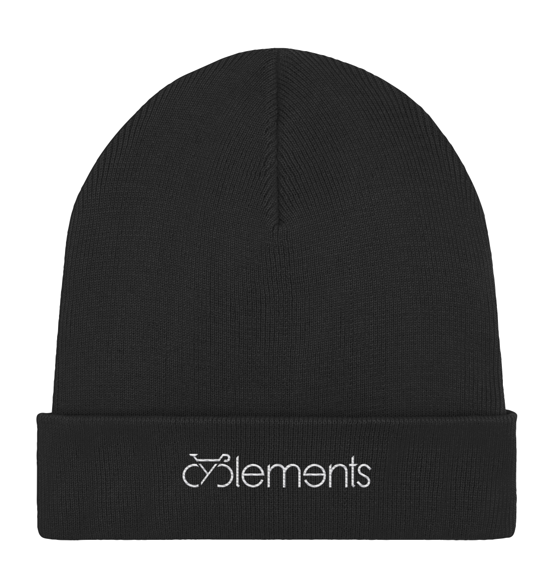 Cyclements Snapback & Beanie - Organic Rib Beanie - Cyclements