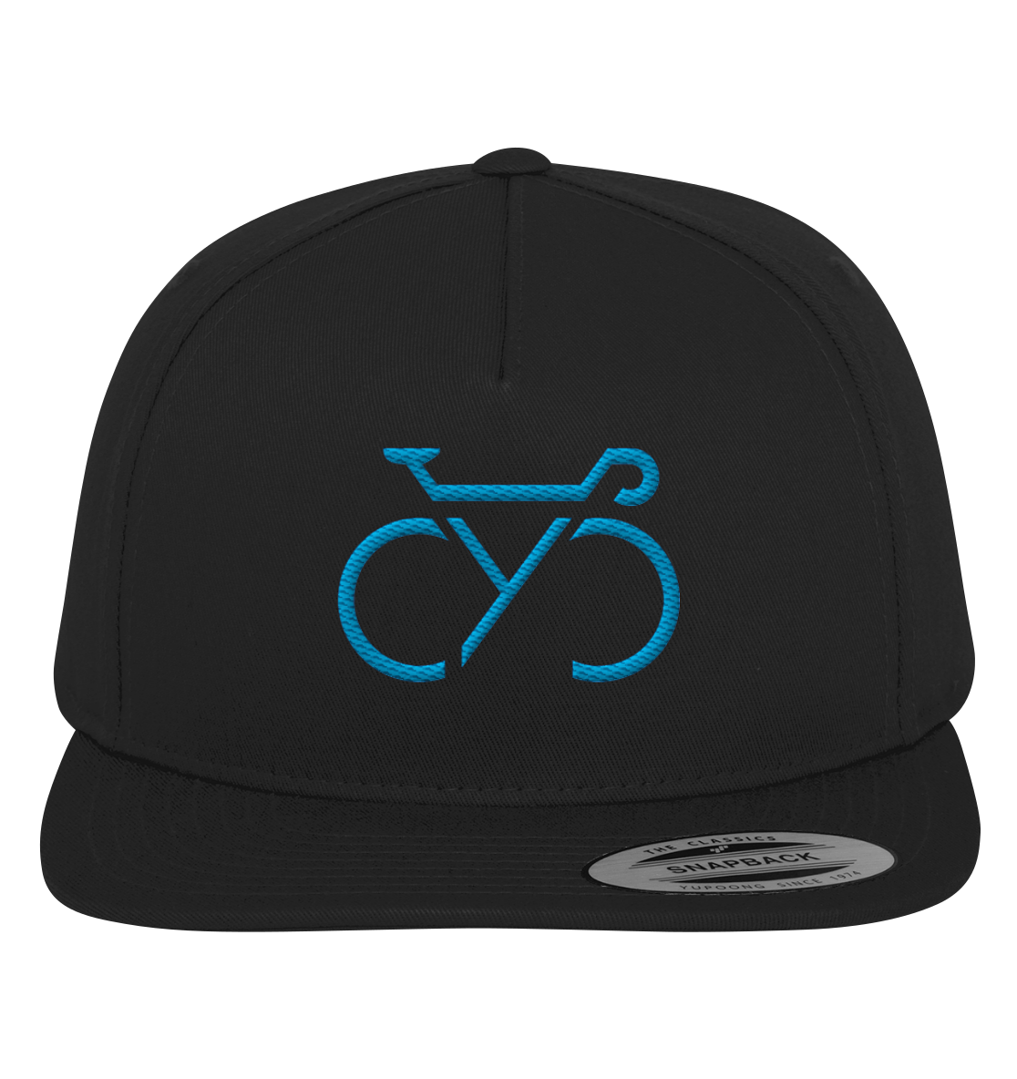 Bestickte CYC   Snapback Cap blue