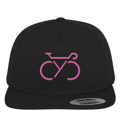 Bestickte CYC   Snapback Cap pink