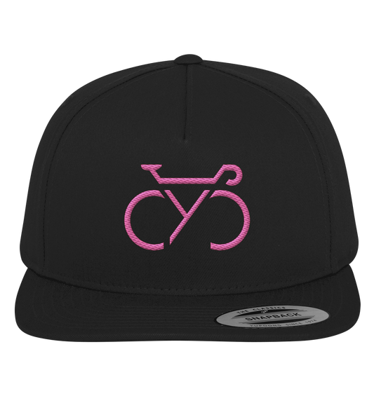 Bestickte CYC   Snapback Cap pink