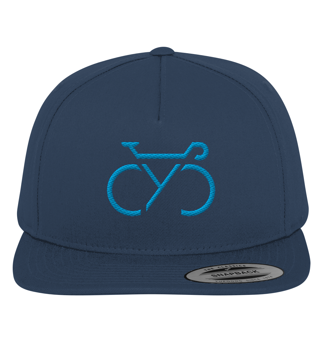 Bestickte CYC   Snapback Cap blue