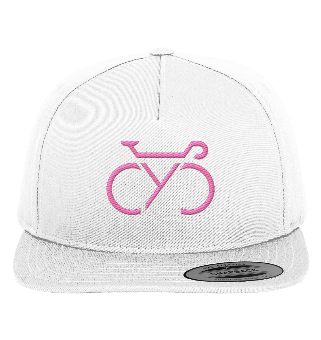 Bestickte CYC   Snapback Cap pink