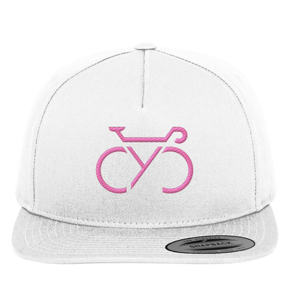 Bestickte CYC   Snapback Cap pink