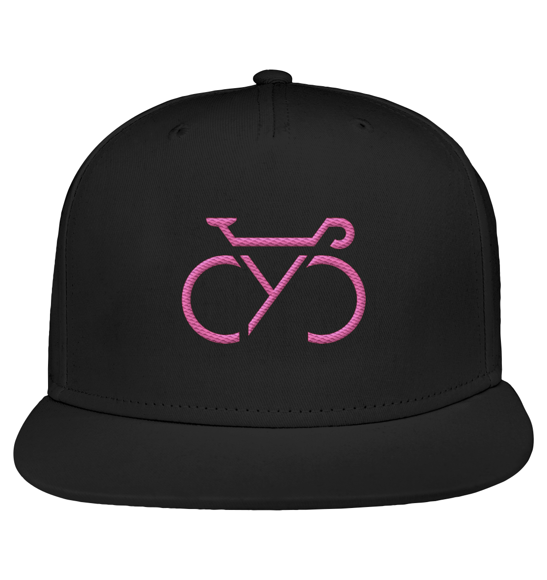 Bestickte CYC   Snapback Cap pink