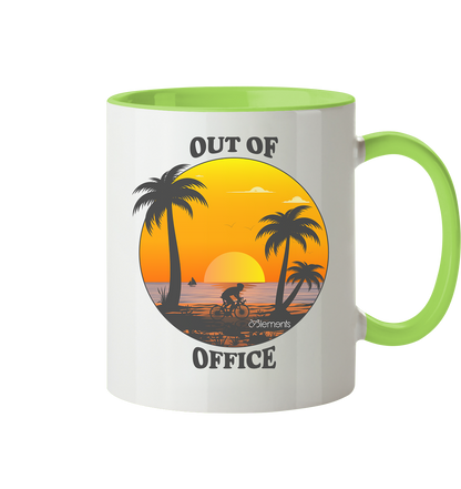 Out of Office - Tasse zweifarbig